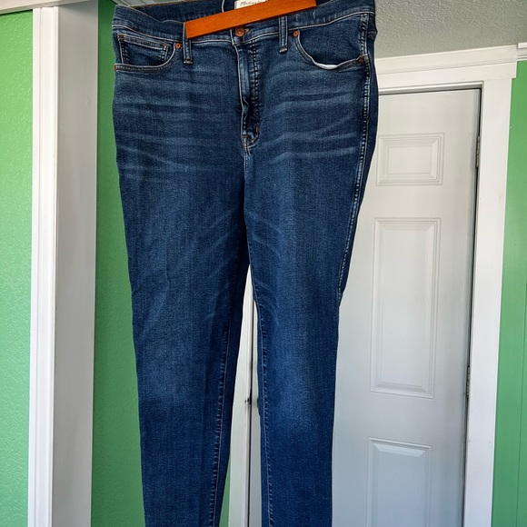 Madewell 10” High-Rise Skinny Jeans, Women’s Size 33 - Picture 4 of 11